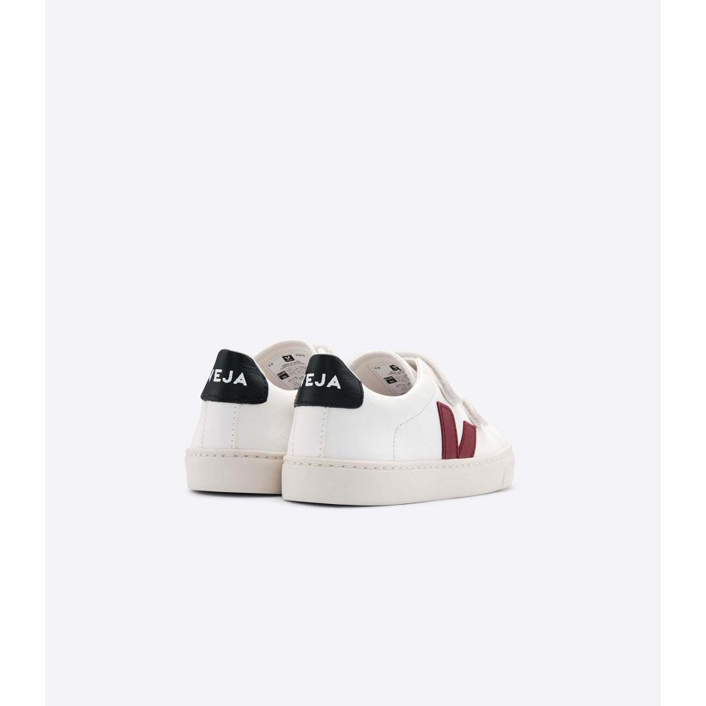 Veja ESPLAR CHROMEFREE Schoenen Kinderen White/Black/Red | BE 727FDN